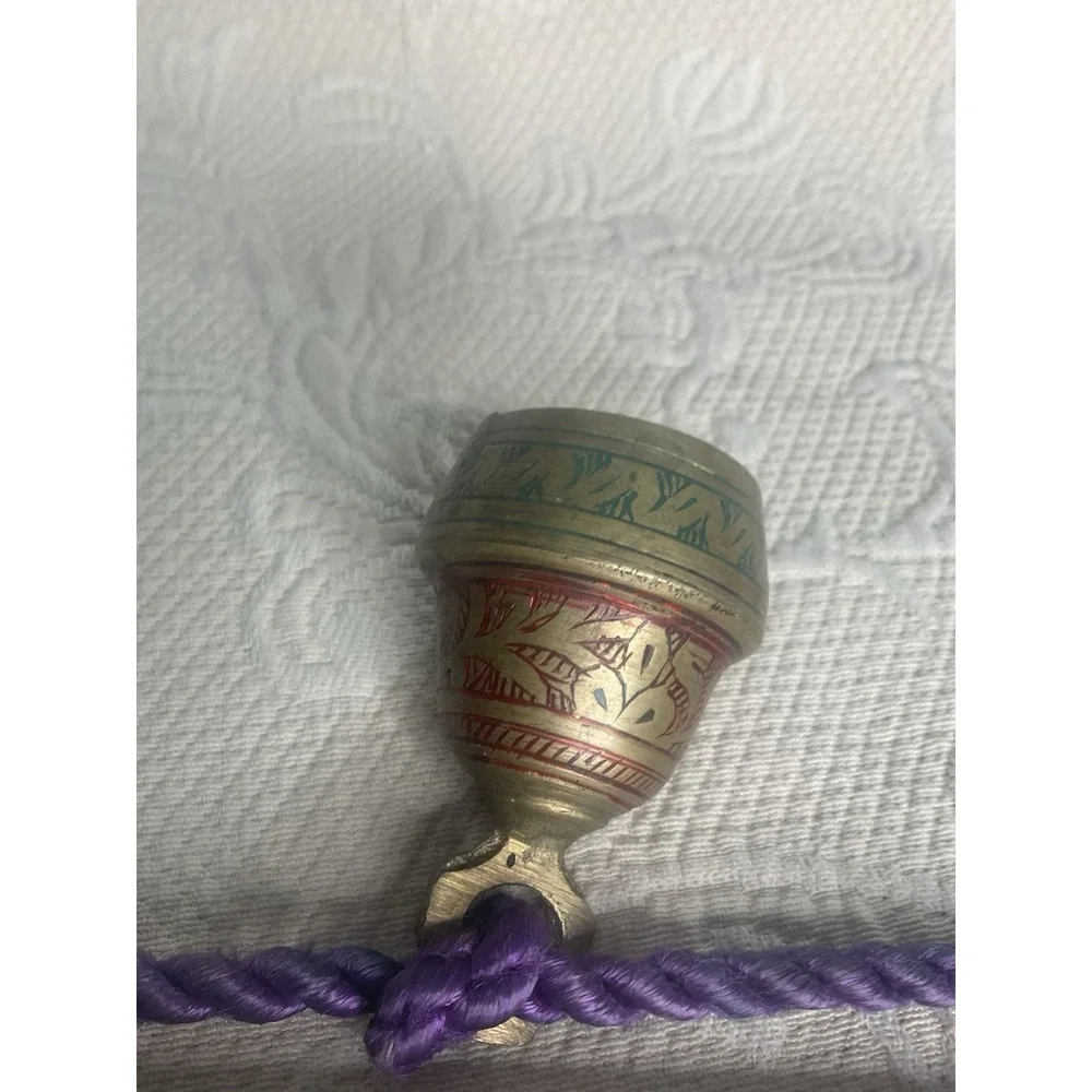 Vintage Brass 3 Bells On A 23
